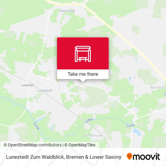 Lunestedt Zum Waldblick map