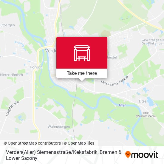 Verden(Aller) Siemensstraße / Keksfabrik map