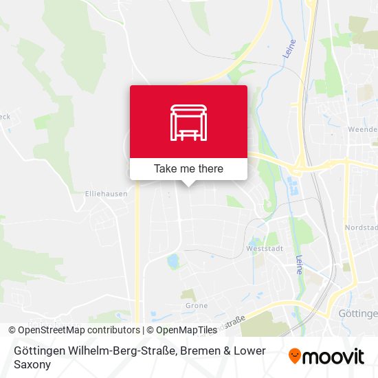 Göttingen Wilhelm-Berg-Straße map