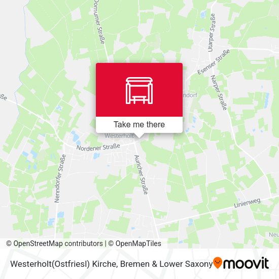 Westerholt(Ostfriesl) Kirche map