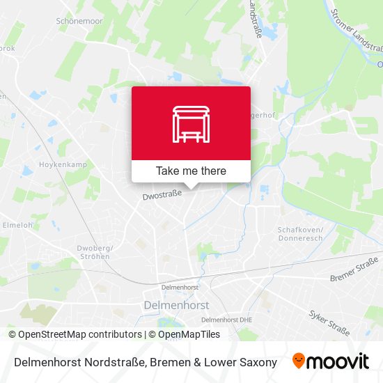Delmenhorst Nordstraße map