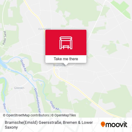 Bramsche(Emsld) Geersstraße map