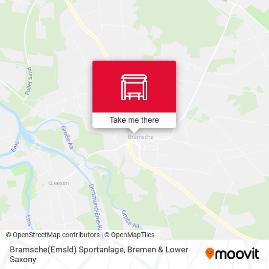 Bramsche(Emsld) Sportanlage map
