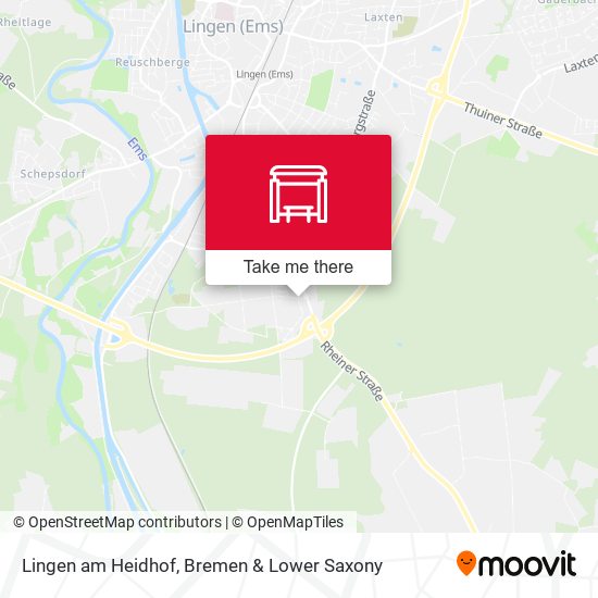 Lingen am Heidhof map