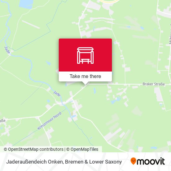 Jaderaußendeich Onken map