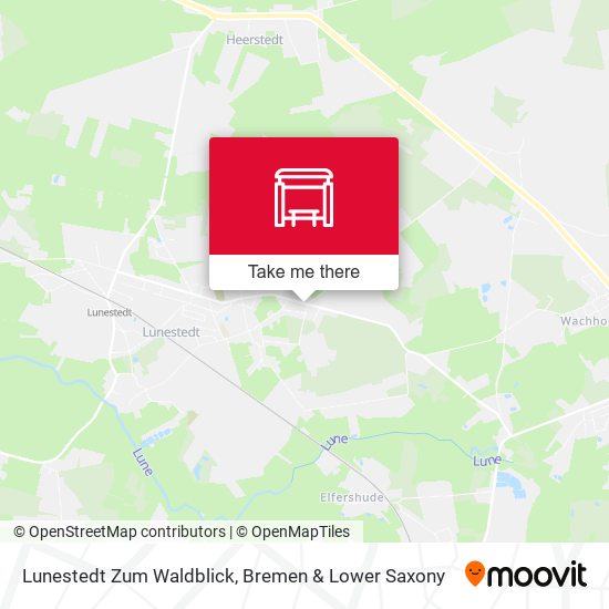 Lunestedt Zum Waldblick map