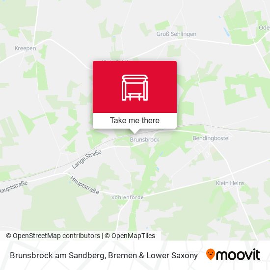 Brunsbrock am Sandberg map