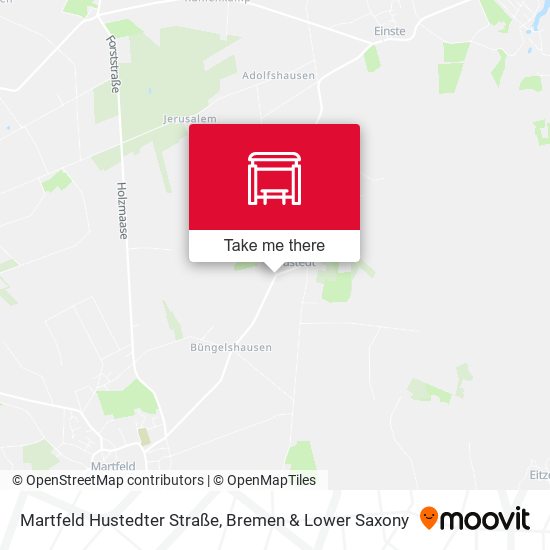 Martfeld Hustedter Straße map