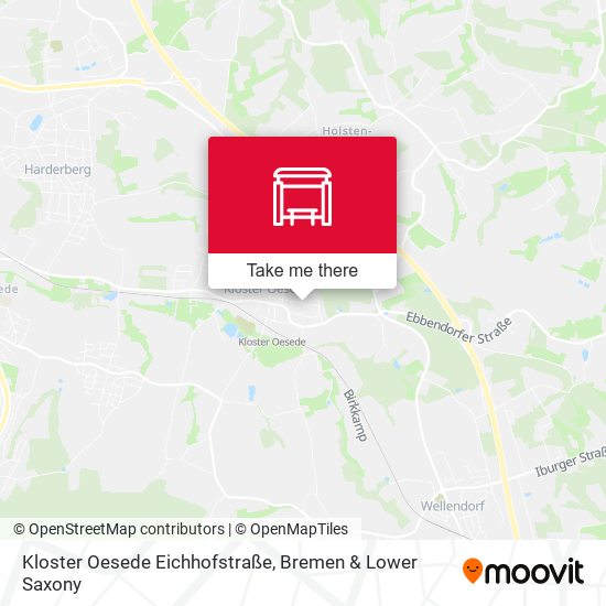 Kloster Oesede Eichhofstraße map