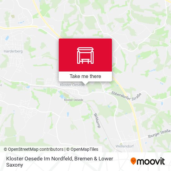 Kloster Oesede Im Nordfeld map