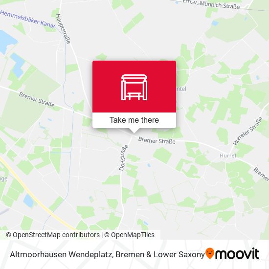 Altmoorhausen Wendeplatz map