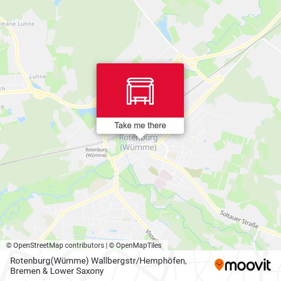 Rotenburg(Wümme) Wallbergstr / Hemphöfen map