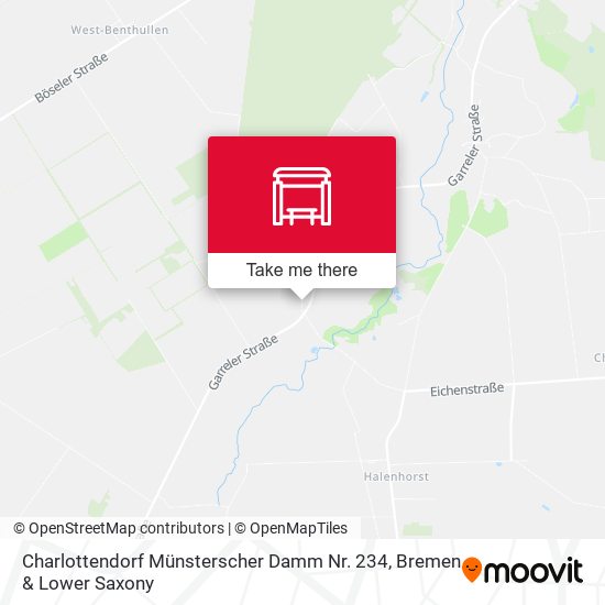 Charlottendorf Münsterscher Damm Nr. 234 map