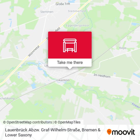 Lauenbrück Abzw. Graf-Wilhelm-Straße map