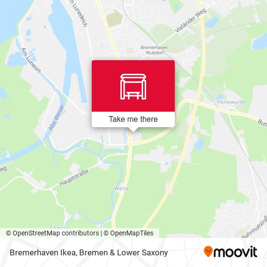Bremerhaven Ikea map