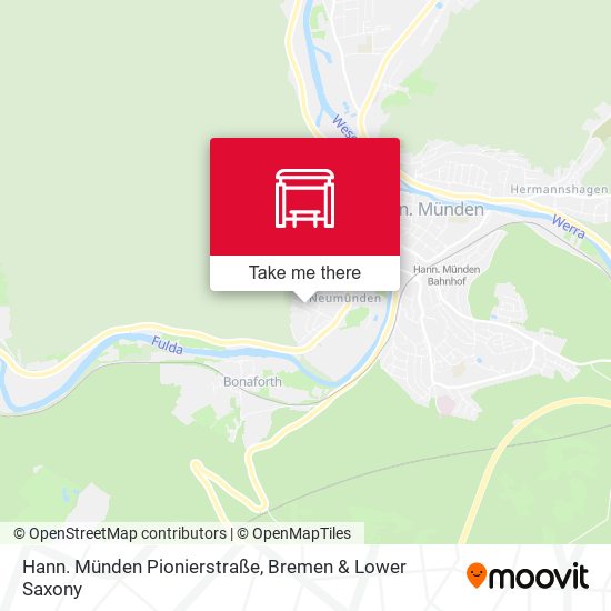 Hann. Münden Pionierstraße map