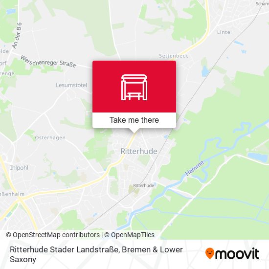Ritterhude Stader Landstraße map