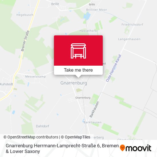Gnarrenburg Herrmann-Lamprecht-Straße 6 map