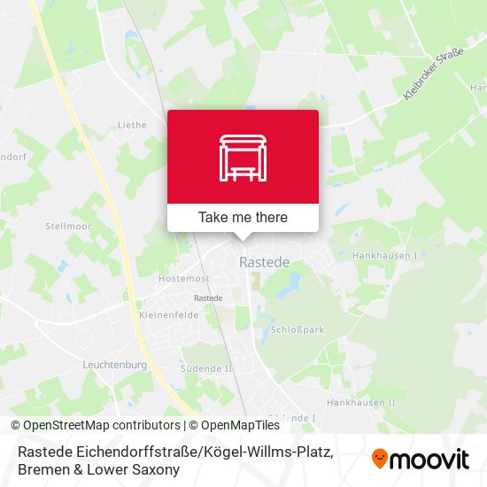 Rastede Eichendorffstraße / Kögel-Willms-Platz map
