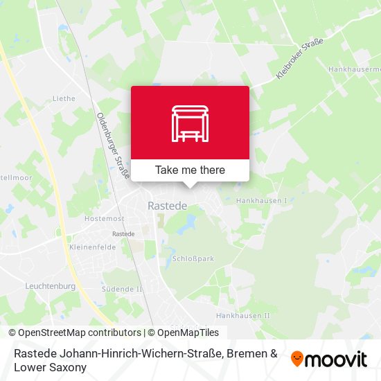 Rastede Johann-Hinrich-Wichern-Straße map