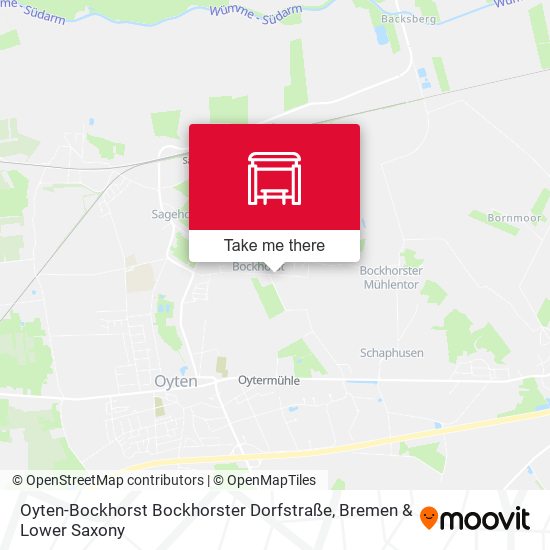 Oyten-Bockhorst Bockhorster Dorfstraße map
