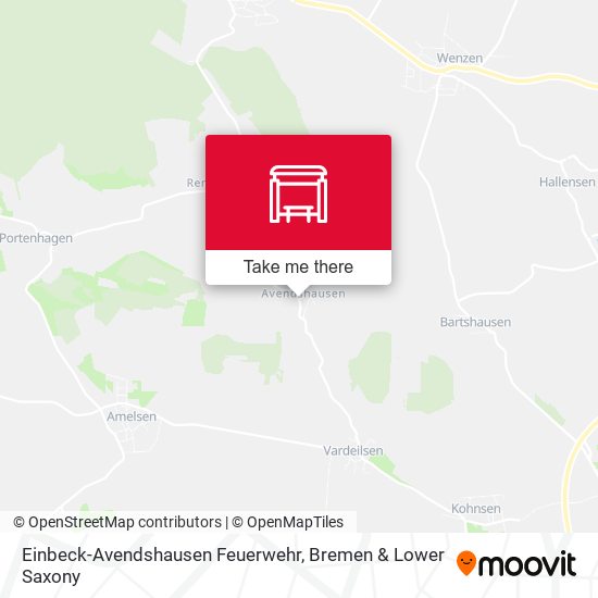Einbeck-Avendshausen Feuerwehr map