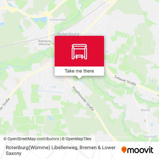 Rotenburg(Wümme) Libellenweg map