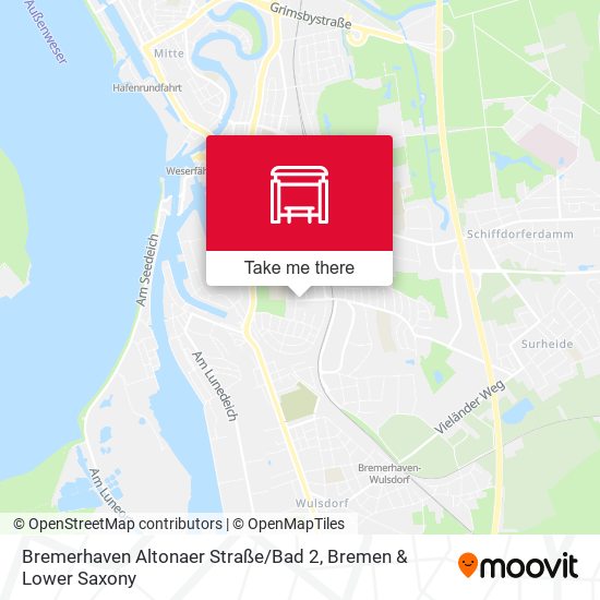 Bremerhaven Altonaer Straße / Bad 2 map