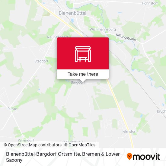 Bienenbüttel-Bargdorf Ortsmitte map