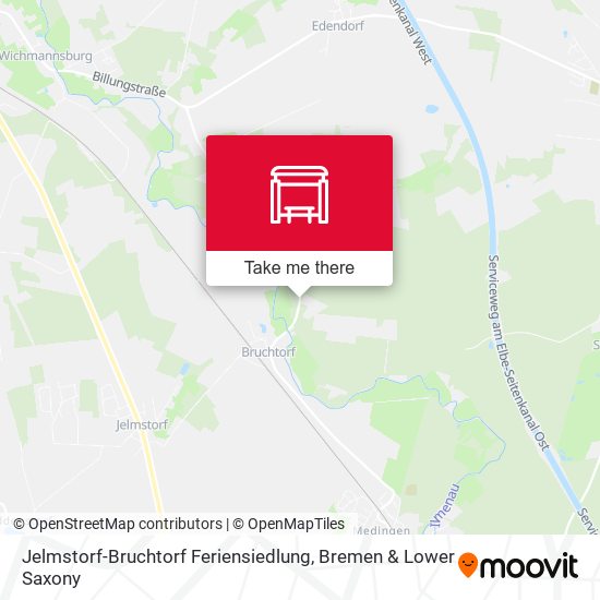Jelmstorf-Bruchtorf Feriensiedlung map