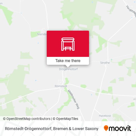 Römstedt-Drögennottorf map