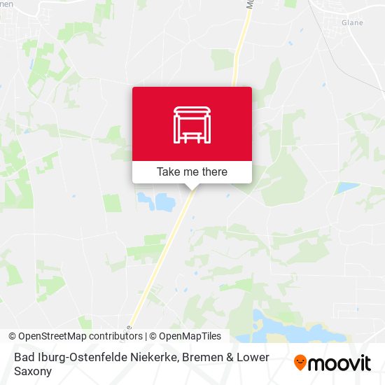 Bad Iburg-Ostenfelde Niekerke map