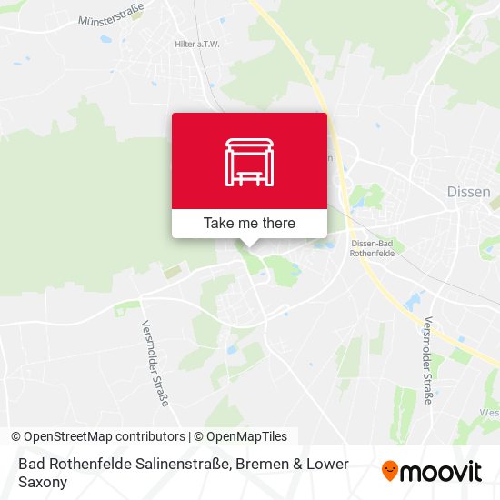 Bad Rothenfelde Salinenstraße map
