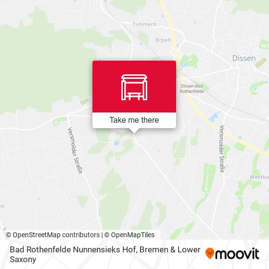 Bad Rothenfelde Nunnensieks Hof map