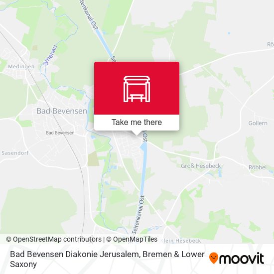 Bad Bevensen Diakonie Jerusalem map