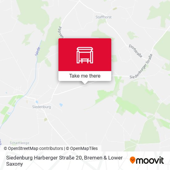 Siedenburg Harberger Straße 20 map