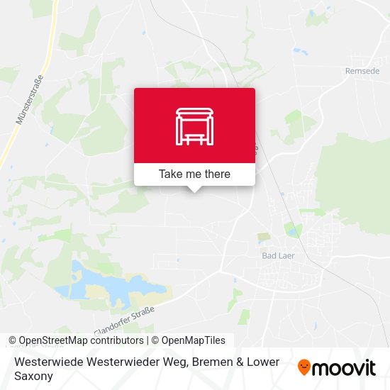 Westerwiede Westerwieder Weg map