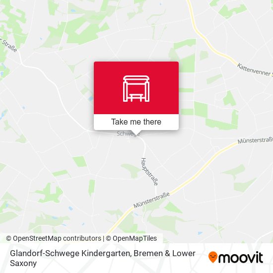 Glandorf-Schwege Kindergarten map