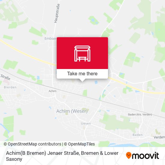 Achim(B Bremen) Jenaer Straße map