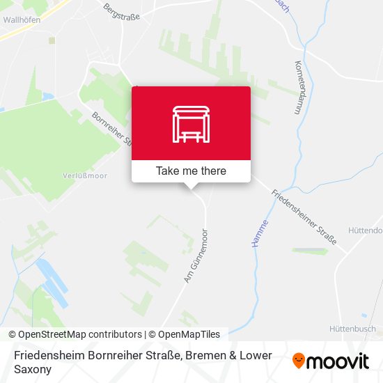 Friedensheim Bornreiher Straße map