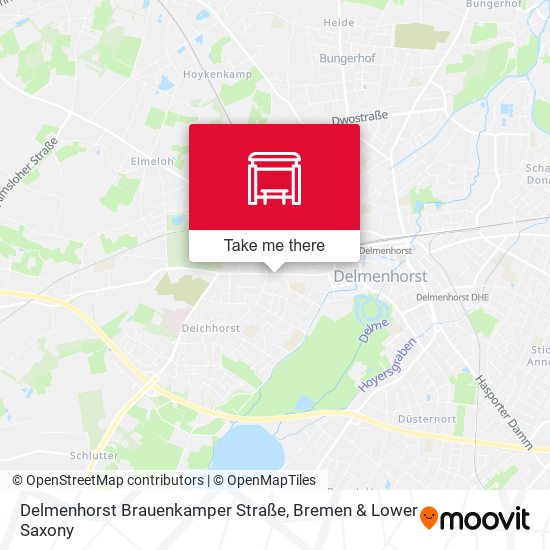 Delmenhorst Brauenkamper Straße map