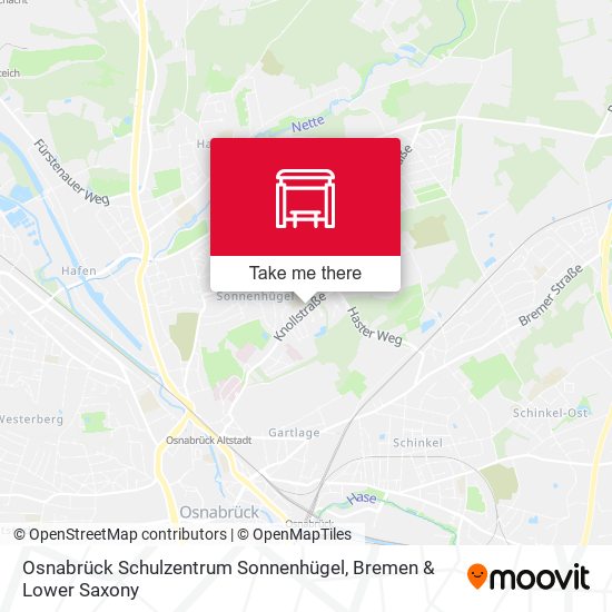 Osnabrück Schulzentrum Sonnenhügel map