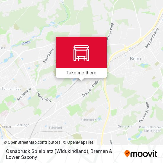 Osnabrück Spielplatz (Widukindland) map