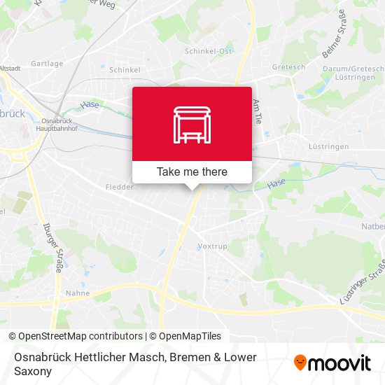 Osnabrück Hettlicher Masch map