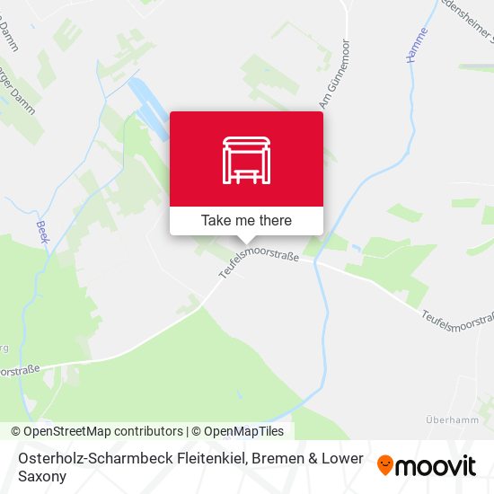 Osterholz-Scharmbeck Fleitenkiel map
