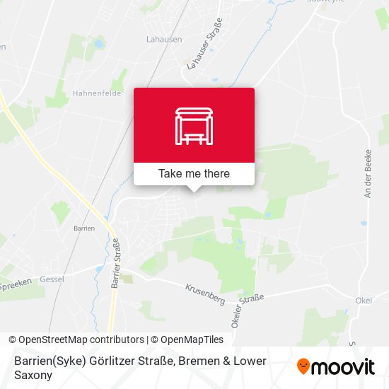 Barrien(Syke) Görlitzer Straße map