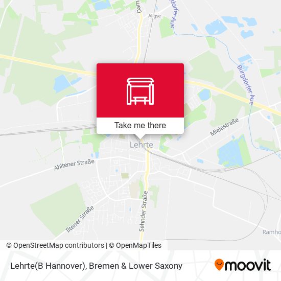 Lehrte(B Hannover) map
