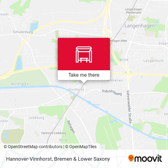 Hannover-Vinnhorst map