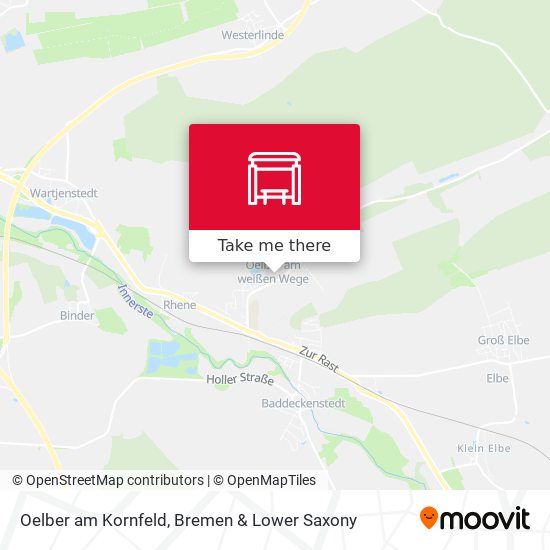 Oelber am Kornfeld map