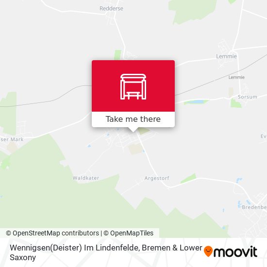 Wennigsen(Deister) Im Lindenfelde map